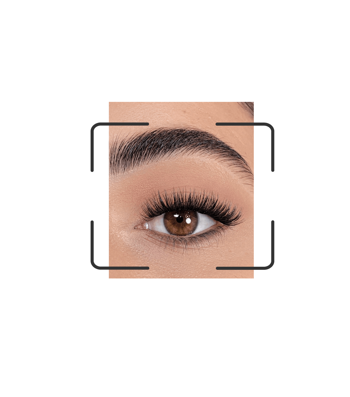 DIY lash segments: Go glam