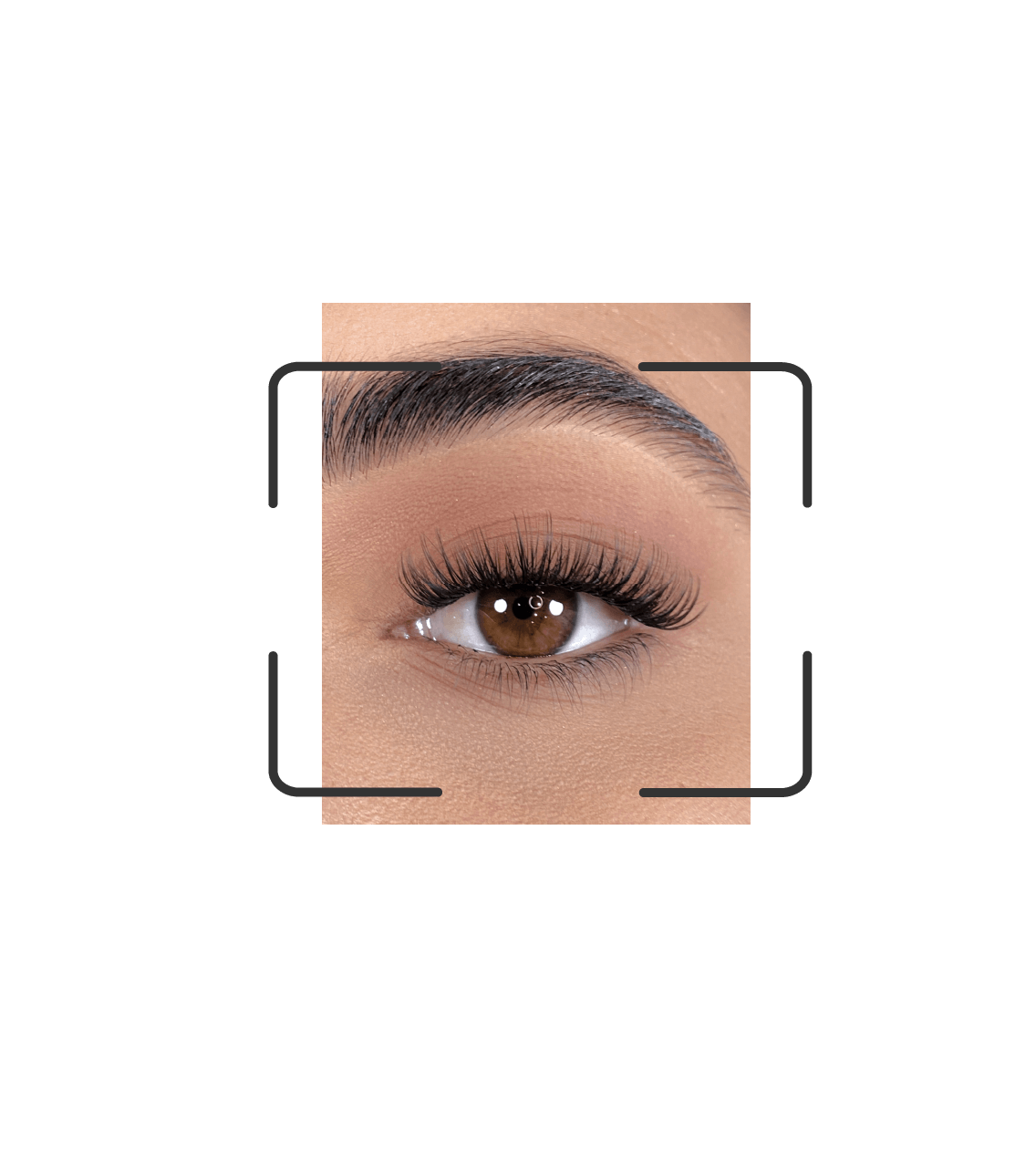 DIY lash segments: Go Glitz